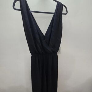 Elegant Black Sleeveless Dress